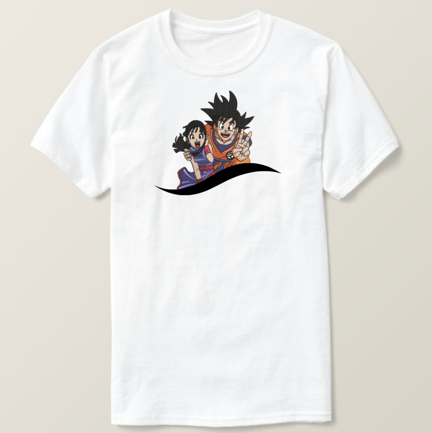 Short-sleeved T-shirt - San Goku and Chichi - Dragon Ball Z