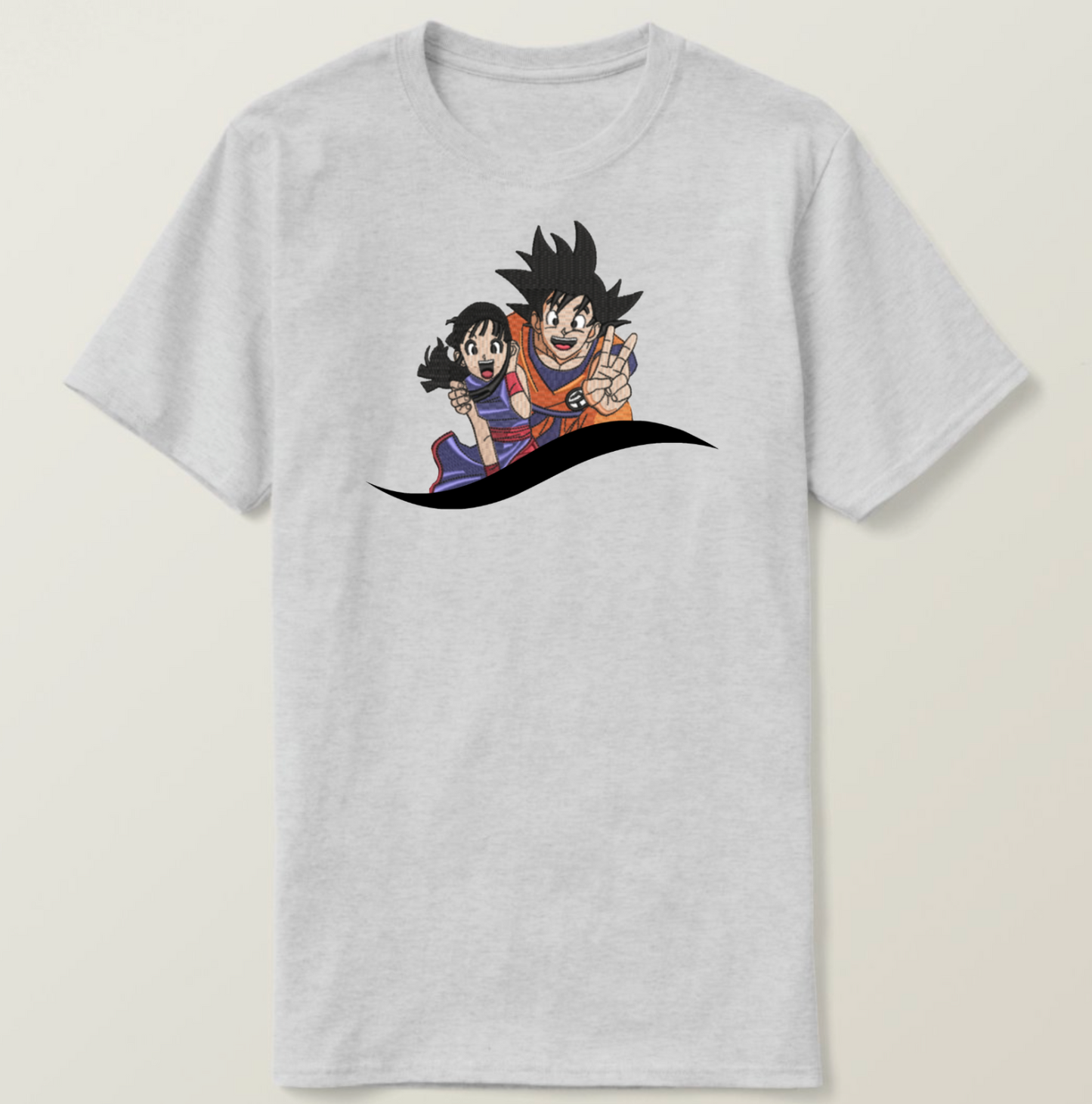 Short-sleeved T-shirt - San Goku and Chichi - Dragon Ball Z