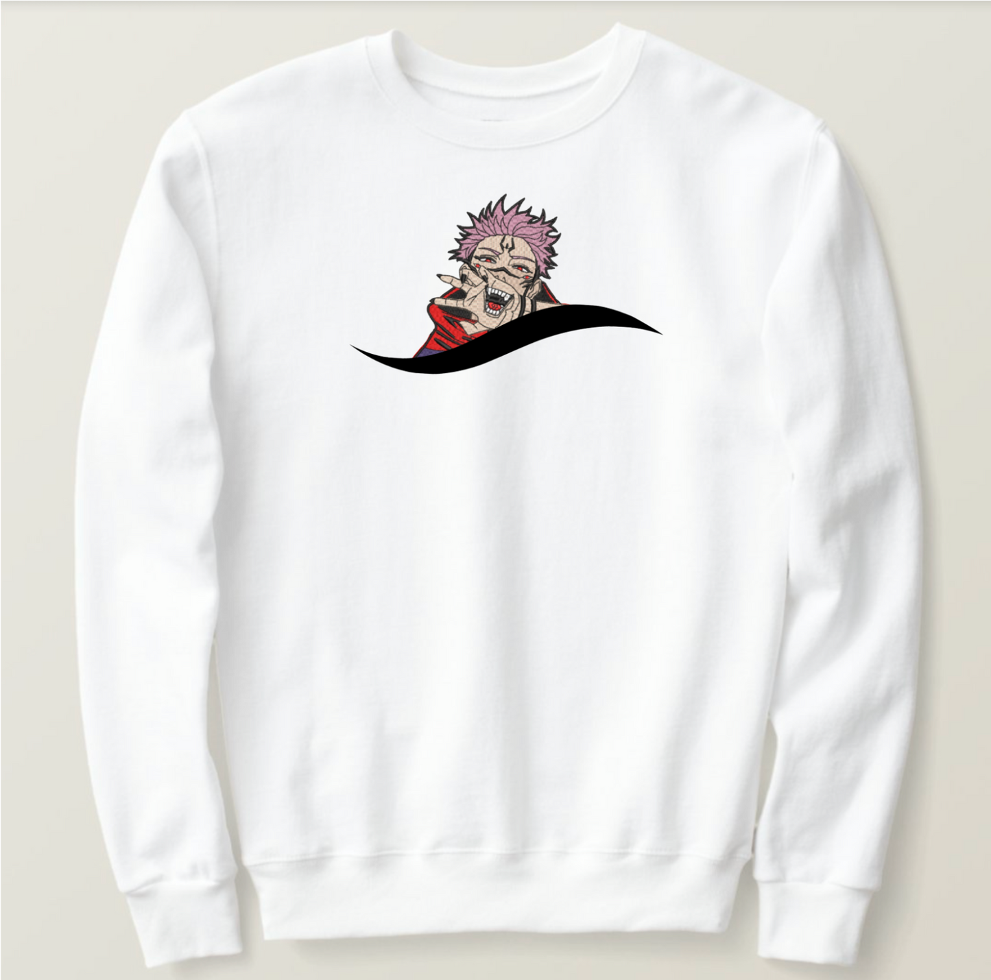 Long Sleeve Sweater - Sukuna - Jujutsu Kaisen