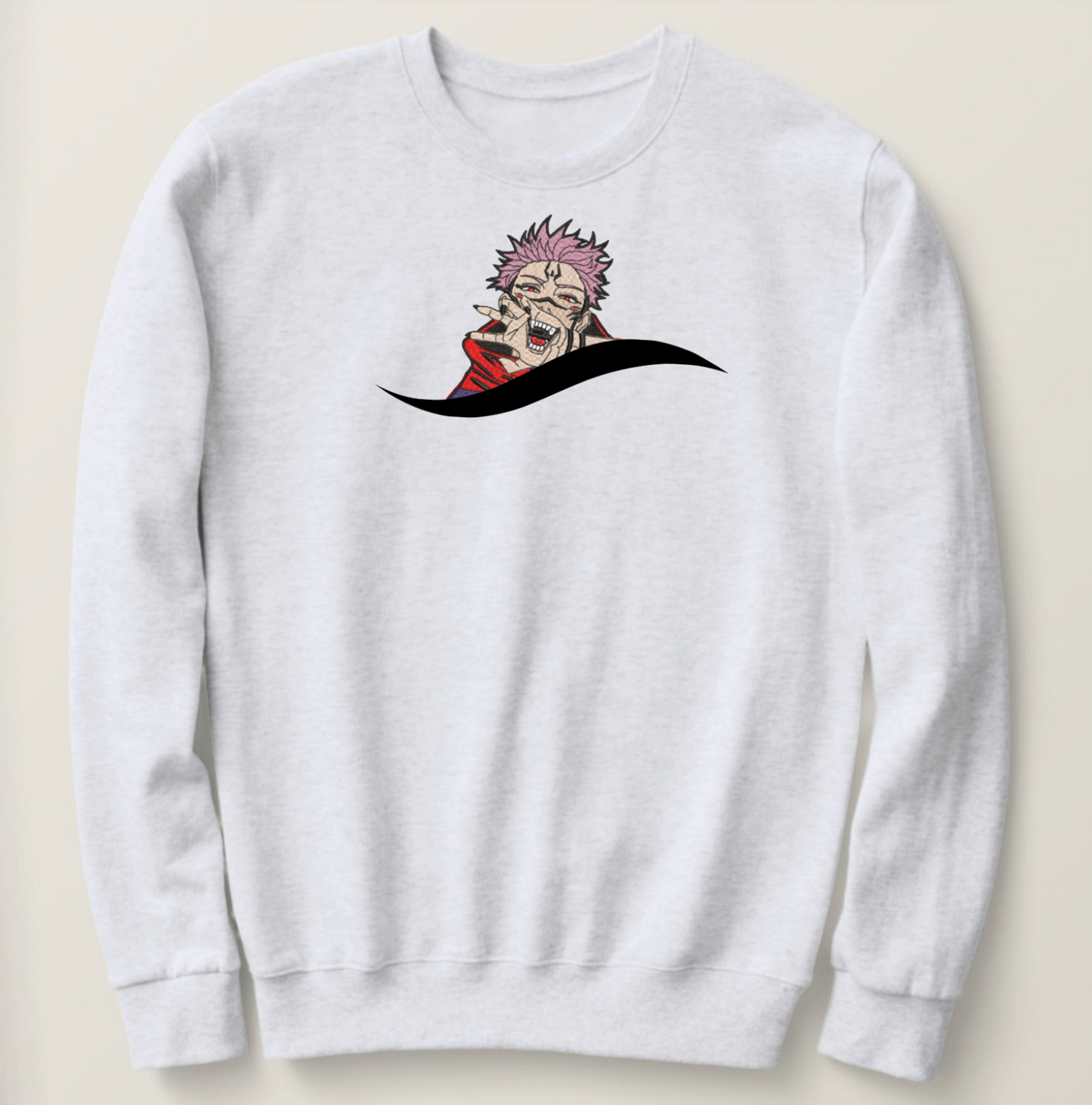 Long Sleeve Sweater - Sukuna - Jujutsu Kaisen