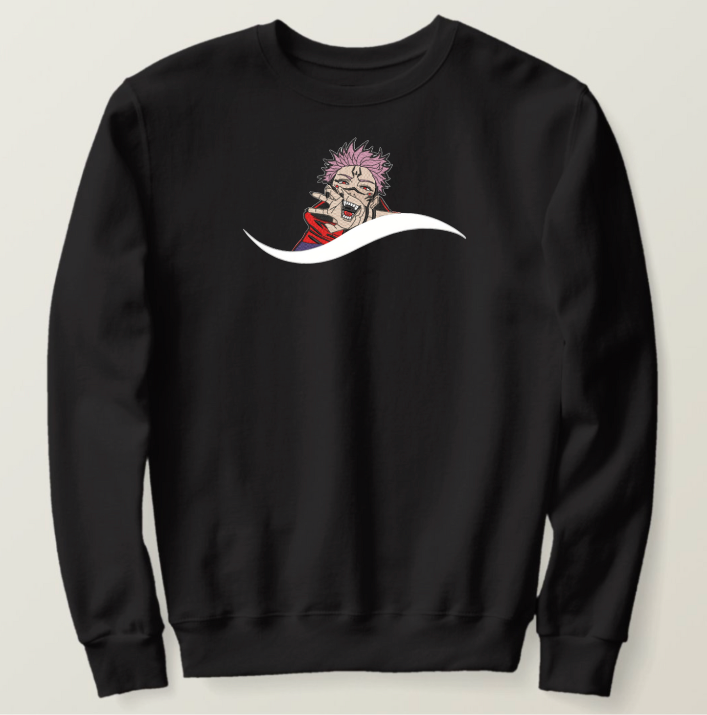 Long Sleeve Sweater - Sukuna - Jujutsu Kaisen