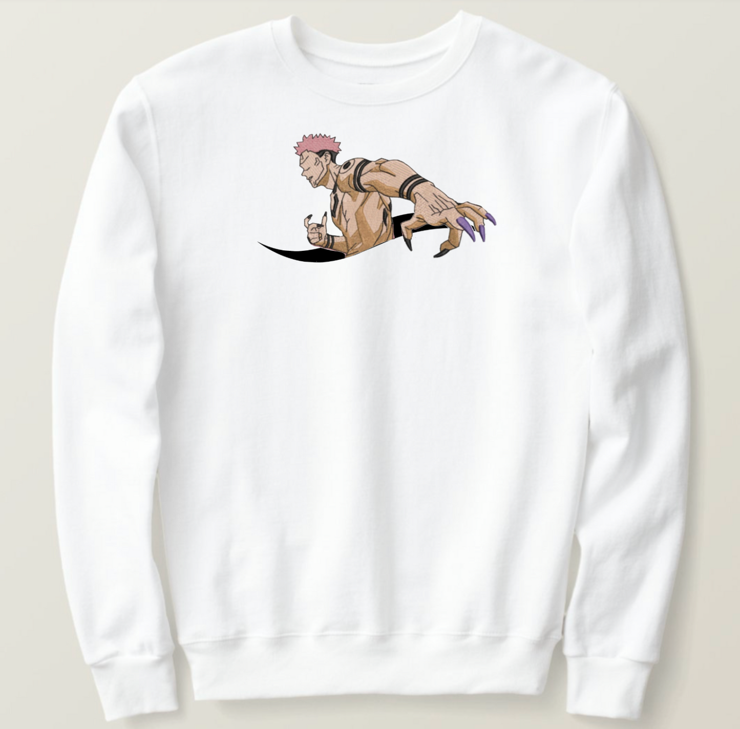 Pull à manches longues - Sukuna - Jujutsu Kaisen
