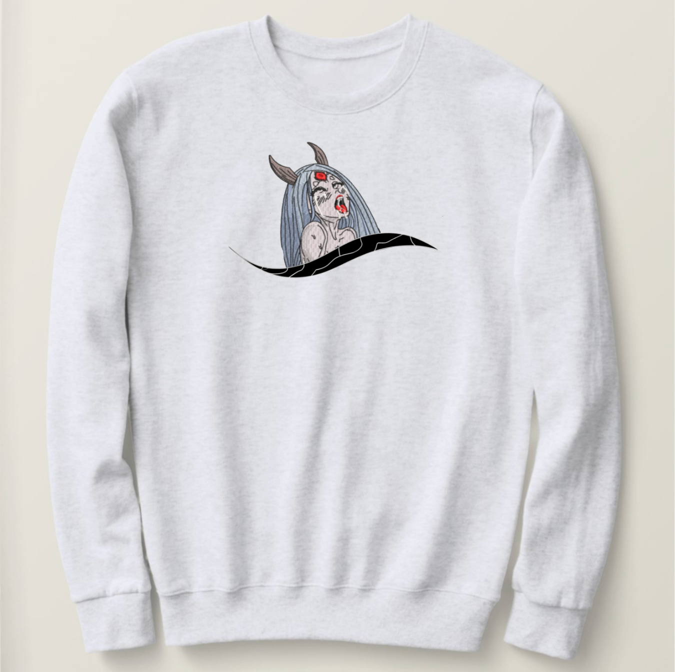Pull à manches longues - Kaguya Ahegao - Naruto