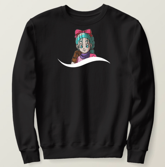 Long Sleeve Sweater - Bulma - Dragon Ball Z
