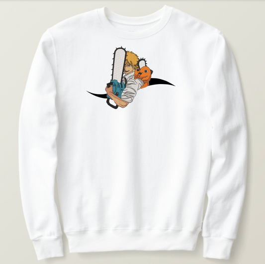Long Sleeve Sweater - Denji - Chainsaw Man