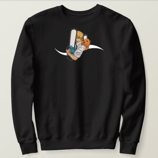 Long Sleeve Sweater - Denji - Chainsaw Man